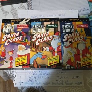 The Secret World of Santa Claus VHS Set